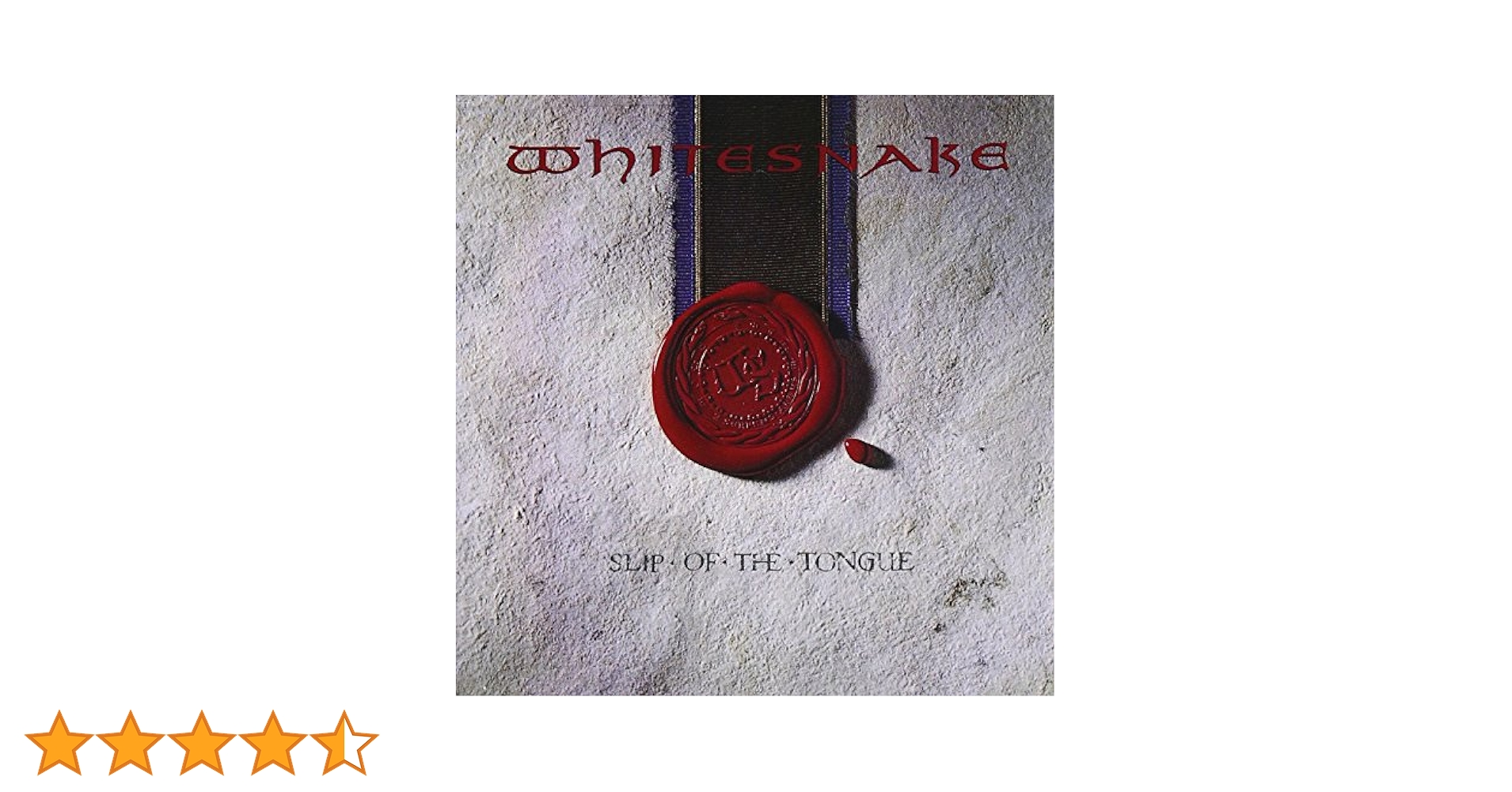 ホワイトスネイク / Slip Of The Tongue 特製木箱入り Amazon.co.jp: Slip of the Tongue: Music